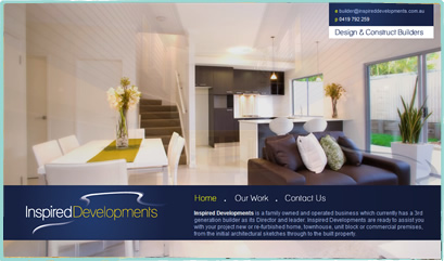 Inspired Developments Web Design